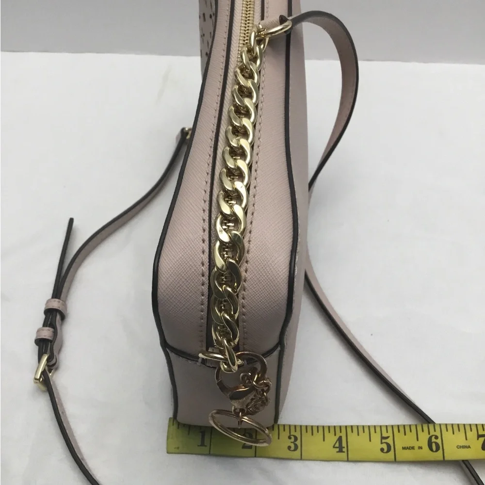Michael Kors Pink Crossbody Bag with Gold Chain - Picture 10 of 16